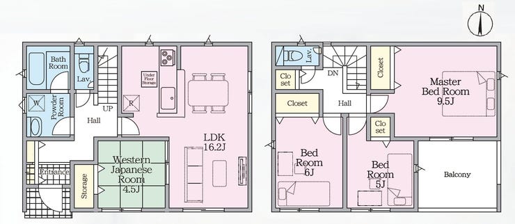 【間取り】
【多久市北多久町小侍 1号棟】