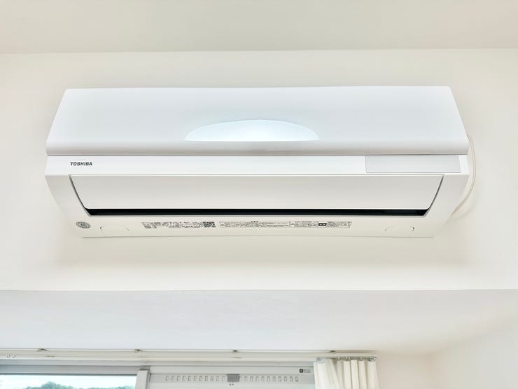 リビングエアコン新規取付済み♪初期費用が抑えられます♪