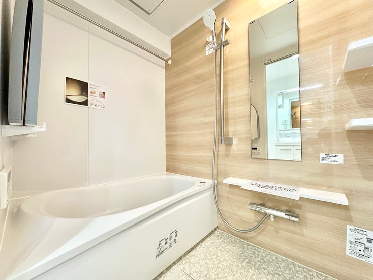 浴室換気乾燥暖房機&追い炊き機能付きのバスルーム♪