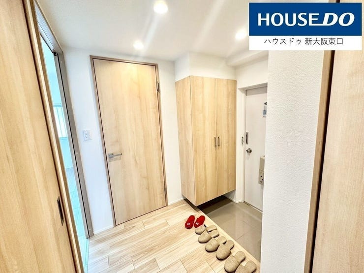 大きなシューズインクローク付き
沢山収納できます♪