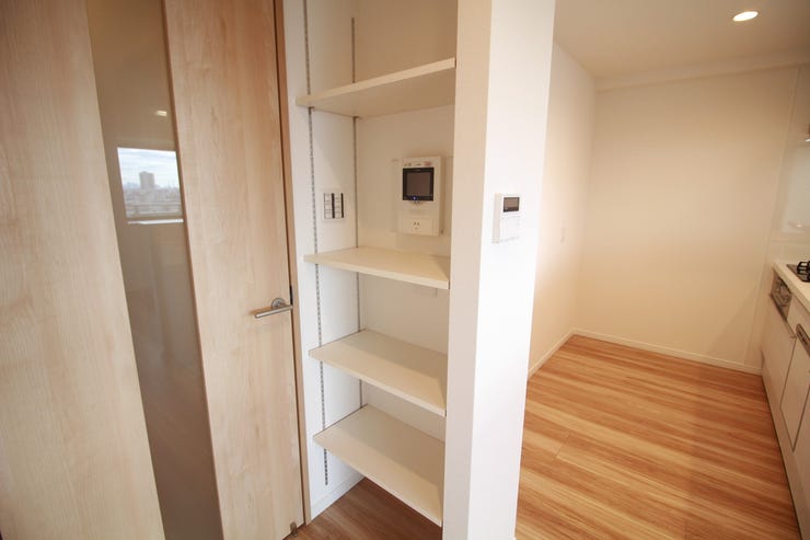 収納が充実しているのでインテリアや家具もこだわれます♪