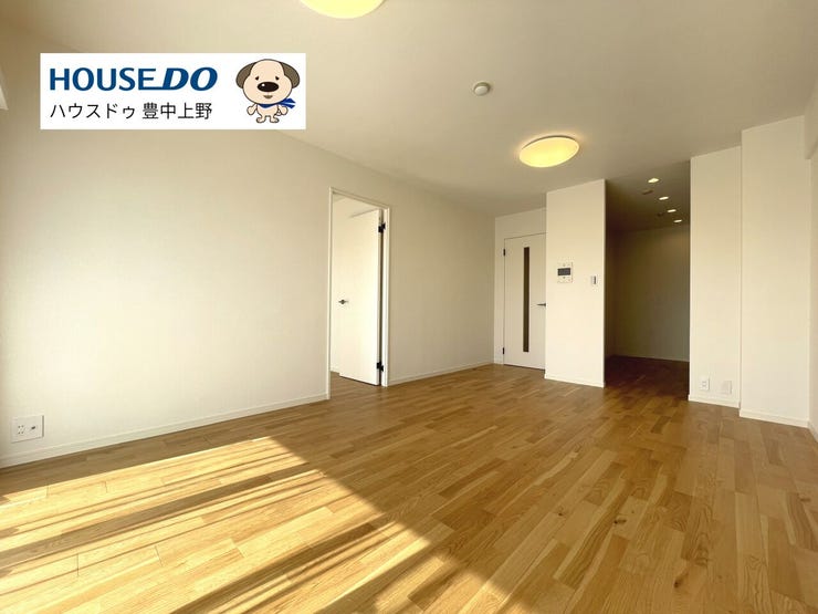 約14.8帖のLDKです!キッチンが独立しているためお部屋を広々使うことができます!