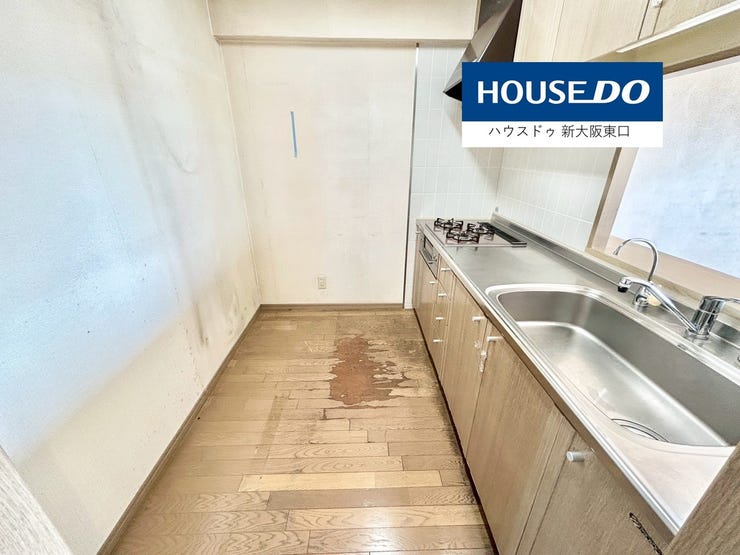 キッチンスペースはゆったり広め
ご家族で並んでお料理、なんてことも