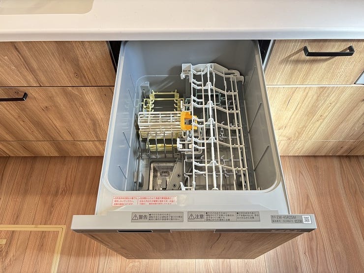 時間と水の節約ができる主婦の強い味方、食器洗浄乾燥機♪