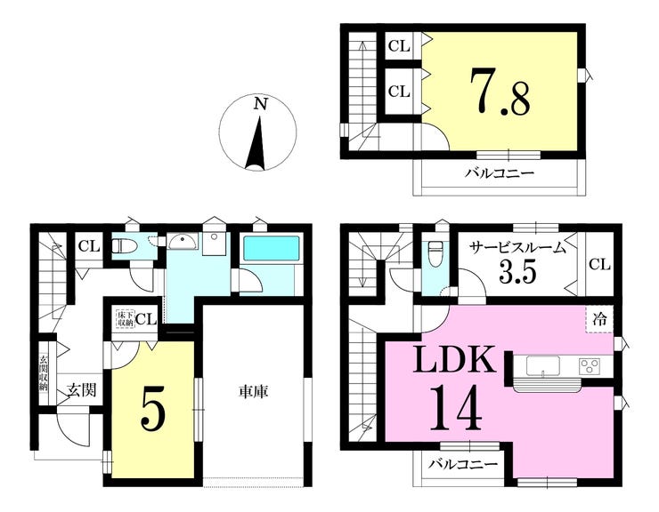 【間取り】
◎間取り図