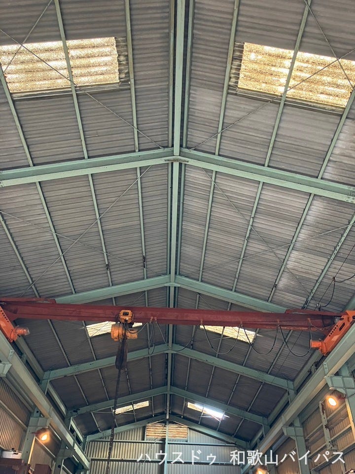 クレーン利用可能です。