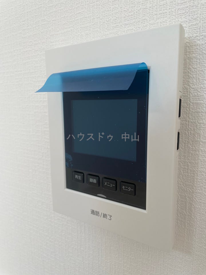 モニターつきインターホン