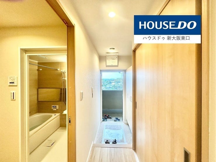 玄関、左手にはシューズボックスが新設されます。