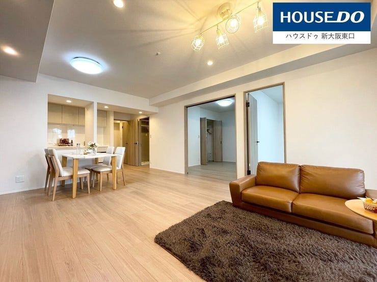 17.7帖のひろびろリビング。
ご家族のあつまるスペースです。