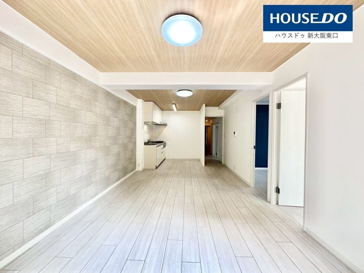 14.5帖のLDKなのですが、天井が高く数字以上の広さを感じれます!