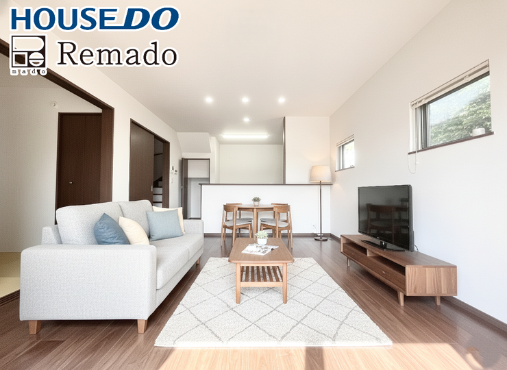 【リビング】
※CG加工により家具を配置しています。