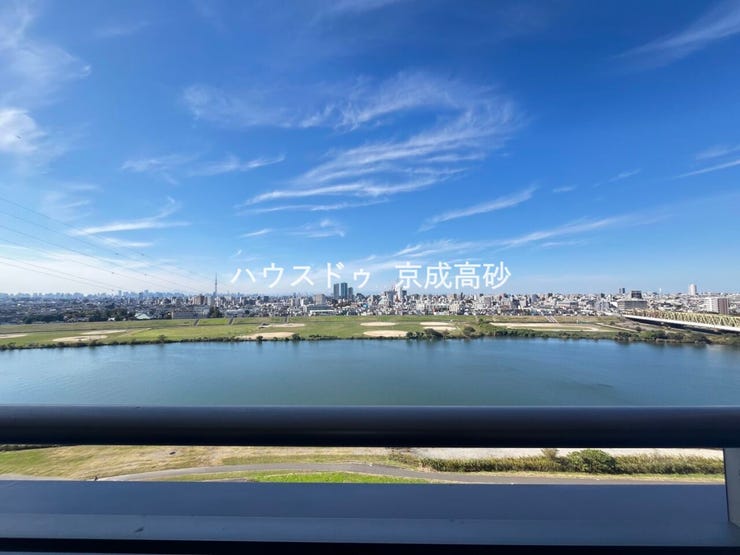 住戸からの眺望です。陽当り、通風良好です。