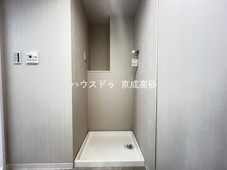 洗濯機置き場のスペースを確保しています!是非、現地にてスペースを確認してみてください。