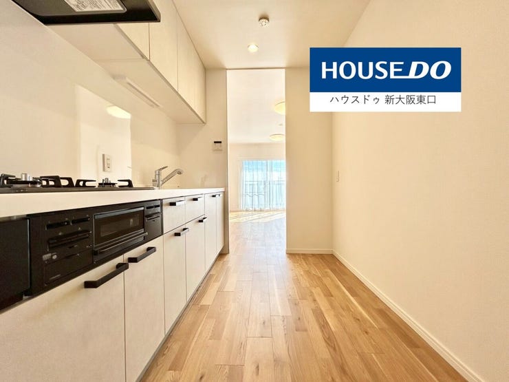 キッチンスペースも十分に広いです。