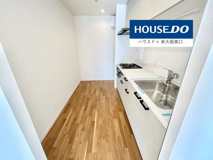 キッチンスペースも十分に広いです。