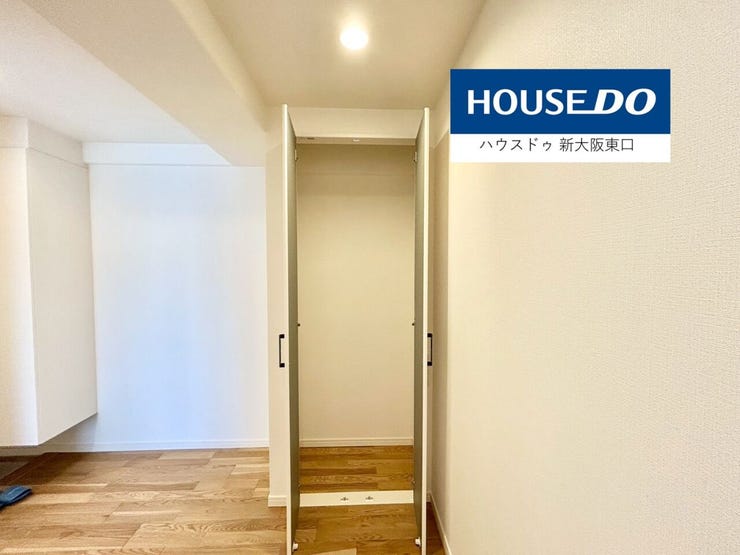 通路にある収納