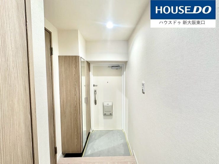 シューズインクロークがある玄関です。