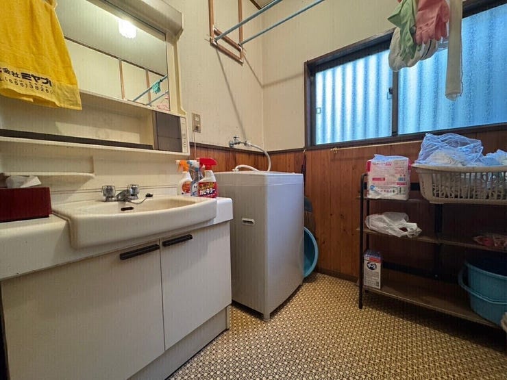 家具や洗面所を設置しても圧迫感がありません。