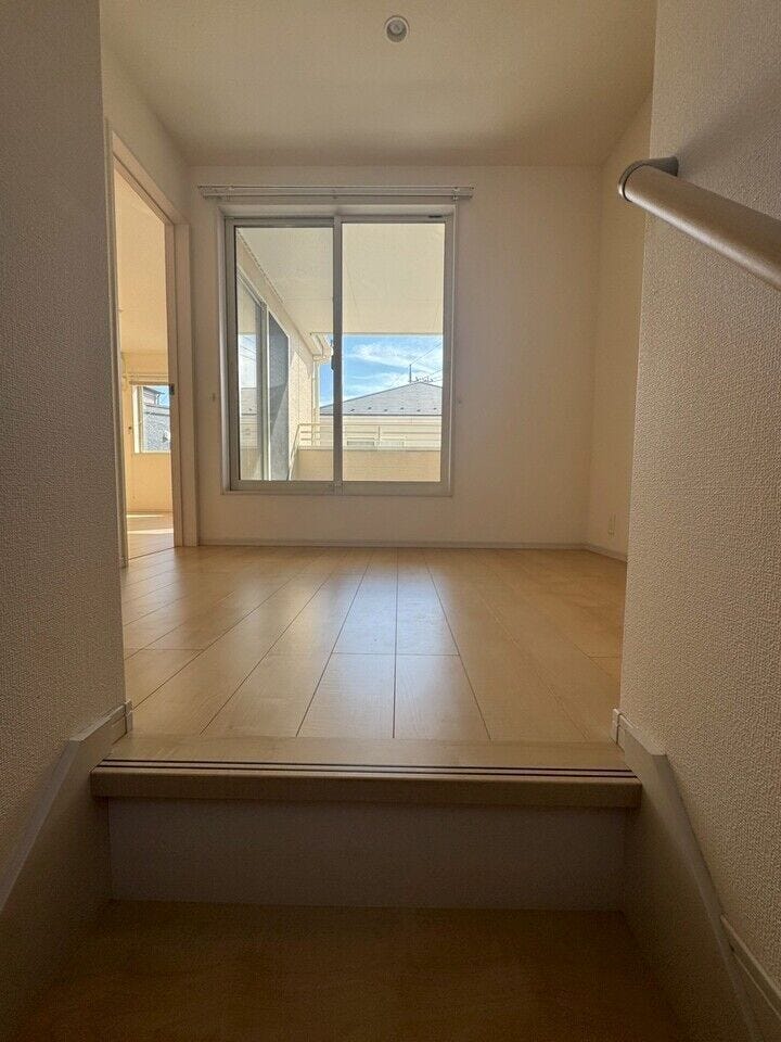 インナーバルコニーに繋がる廊下