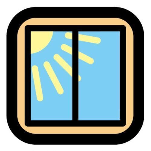 全室南向きのため、窓から光が入りやすくお部屋全体が明るくなるため、日中は電気代の節約にもなります♪