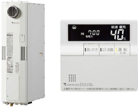 エコジョーズは、少ないガス量で効率よくお湯を沸かす省エネ性の高い給湯器。今までは約80%が限界だった給湯熱効率を約95%まで高め、ガス使用量を約13%削減。従来型と比較してエコで経済的です。