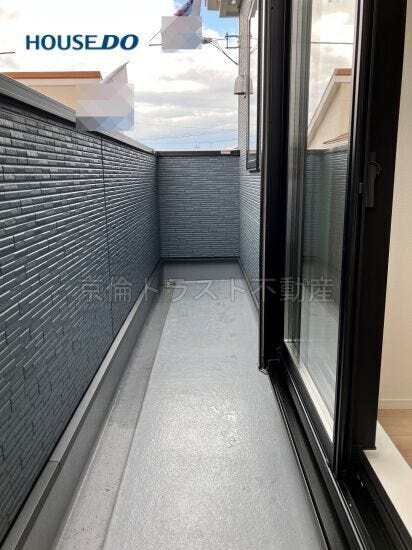 洗濯物がしっかり乾く南向きのバルコニー!