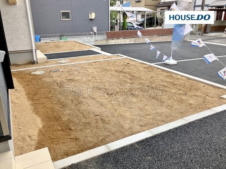 南側にお庭スペースがあります!