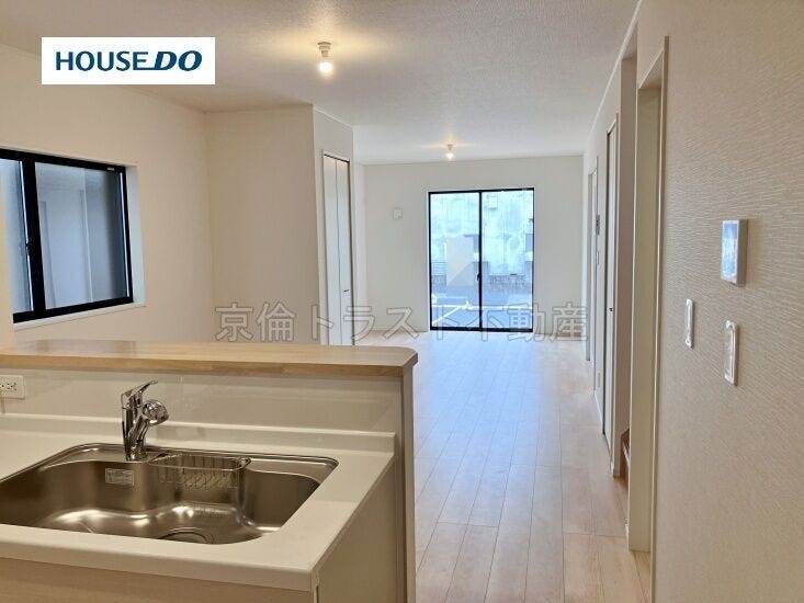 南に向かって広がるLDK!ゆったり約18.7帖の空間です◎