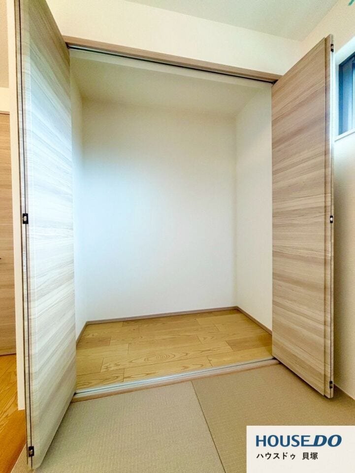 広い収納スペースです。