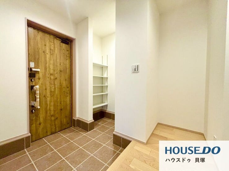 開放感のある広い玄関です。