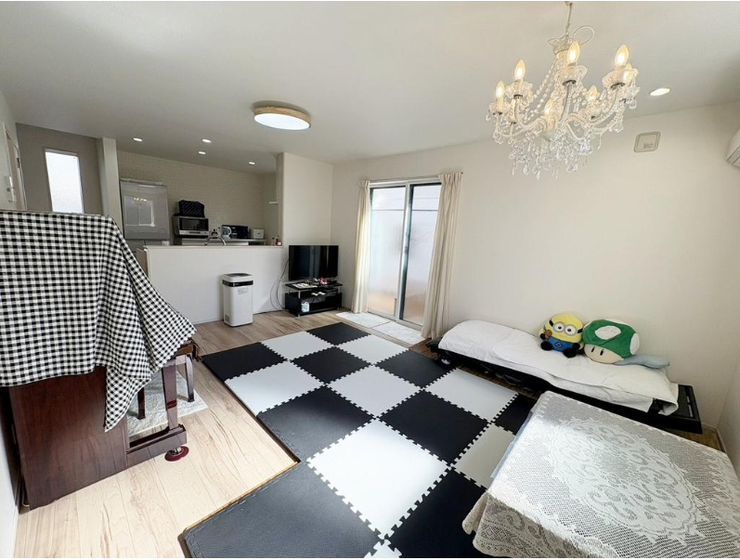 15.5帖のゆったりリビング