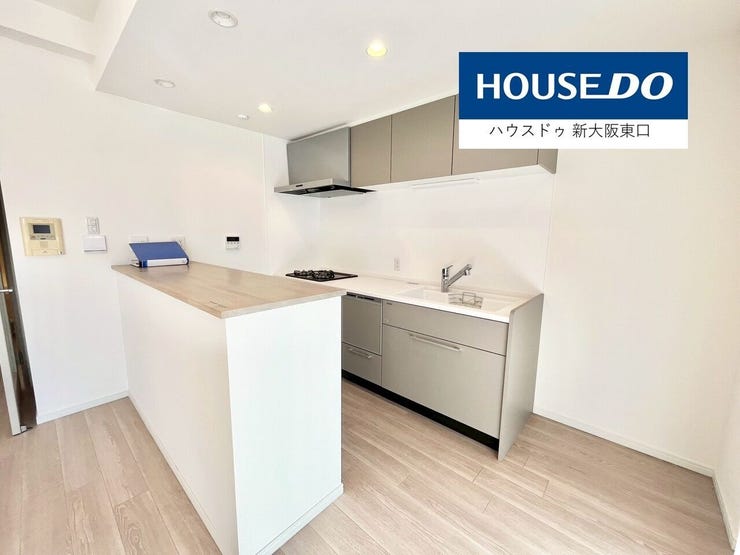 【新調】カウンターキッチンは収納たっぷり