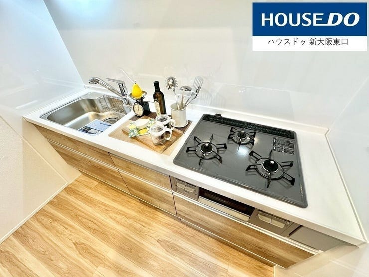 キッチンのバックスペースあり!