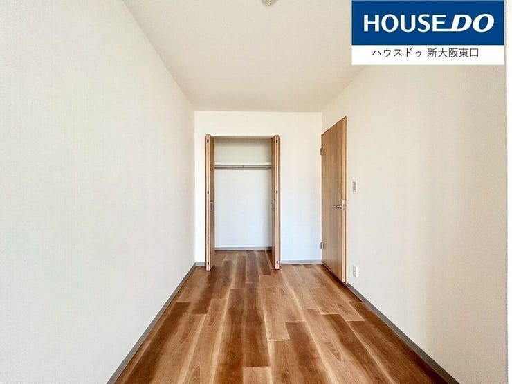 北向きに窓がありクローゼット付きの5帖の子供部屋です。