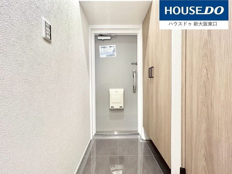 シューズインクロークがある玄関です。