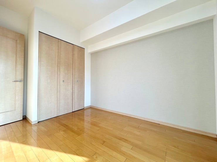 クローゼット付きがうれしい、リビング横の洋室です♪
バルコニーからの採光も!