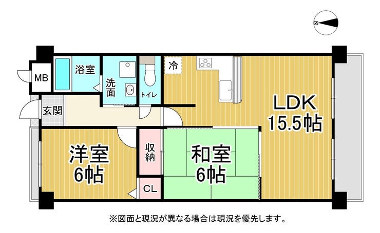 【間取り】
2LDKの間取り♪
