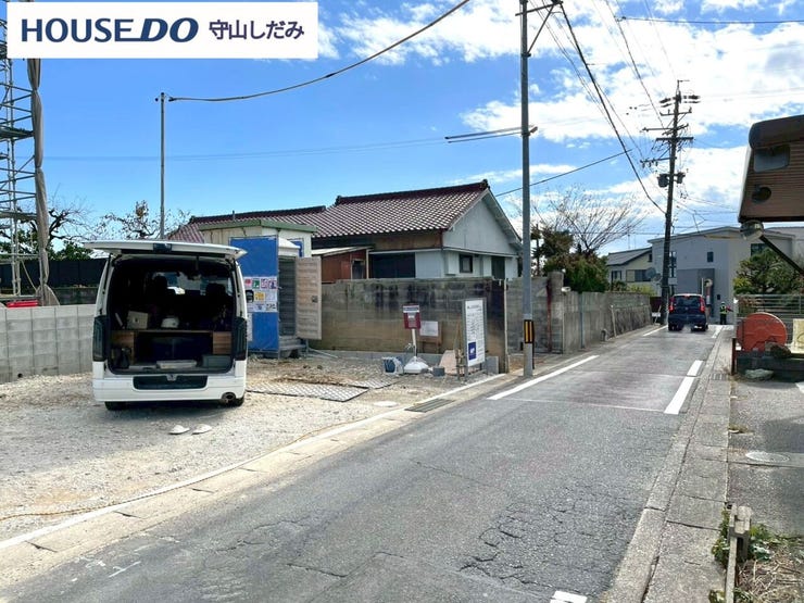 【前面道路】現地をご覧いただき、周辺環境なども一緒に ご確認いただけます!周辺環境もご案内いたします!安心してお住まいが購入出来るようサポート致します! お気軽にお問い合わせくだいませ◎