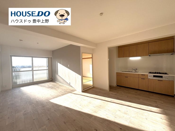 約15帖の広々としたLDK!室内リフォーム済みでキレイ!お二人暮らしに丁度いいお住まいです♪