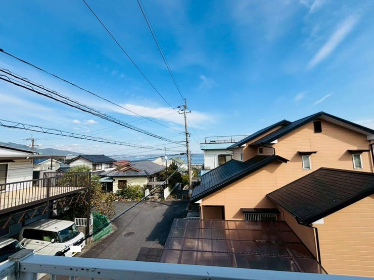 2階和室からの景色