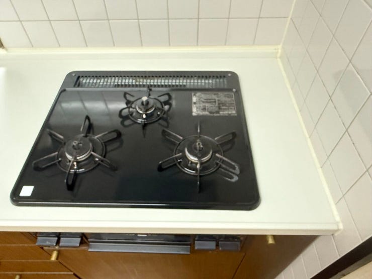 三口コンロ