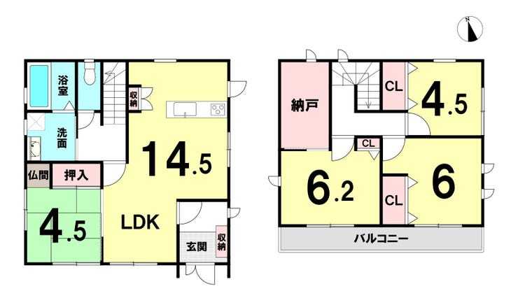 【間取り】
4SLDK