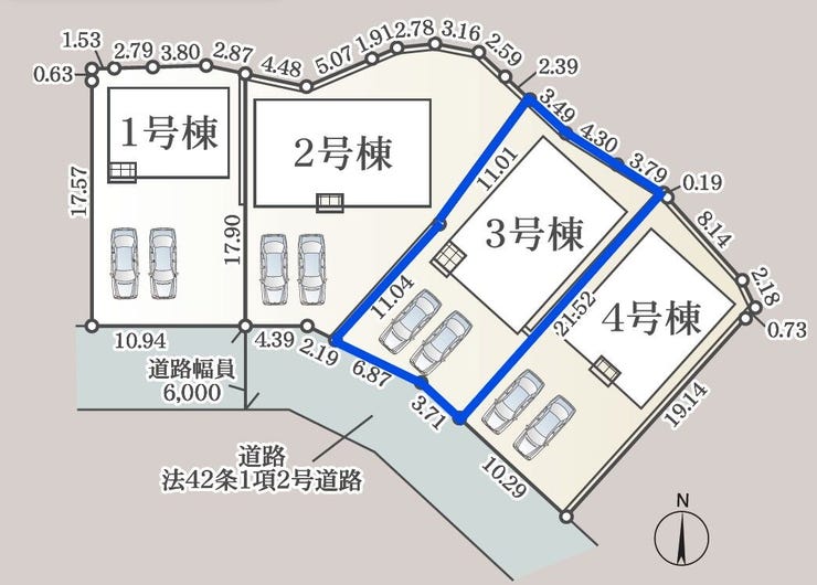 【多久市北多久町小侍 3号棟】