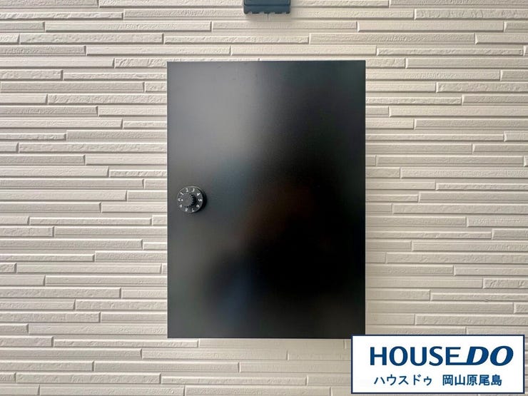 郵便受けは安心のダイヤルロック式仕様です!