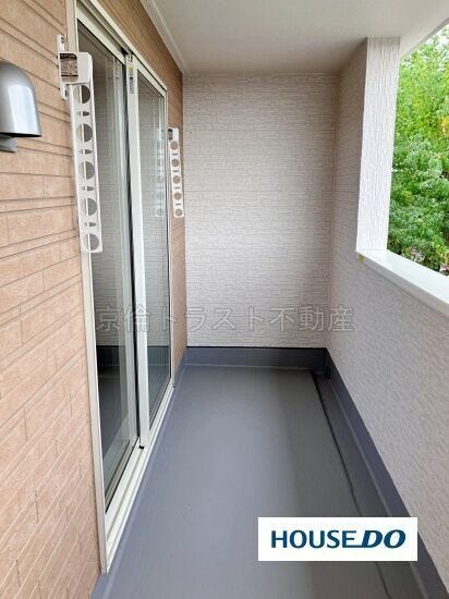 急な悪天候にも安心のインナーバルコニー!