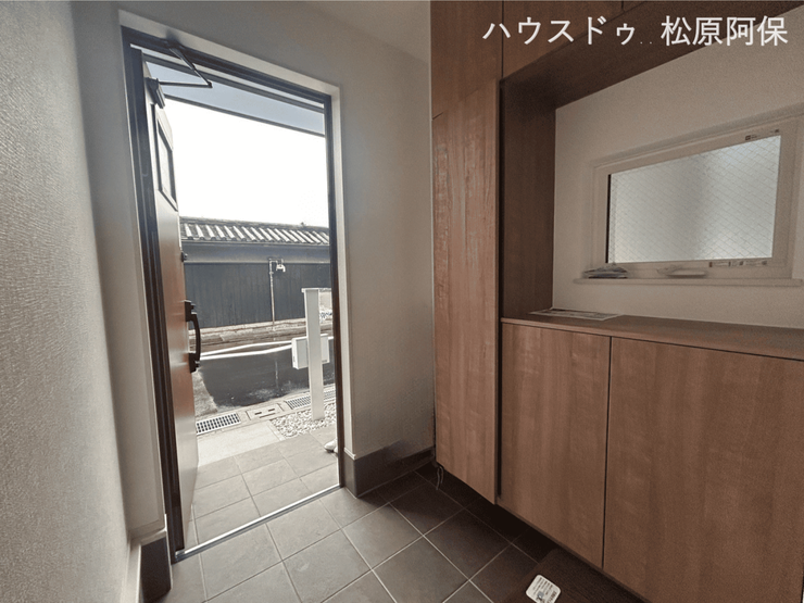玄関シューズボックスあり