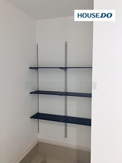 玄関には大容量のシューズインクローゼットがあります!生活感のあるものを収納し、いつもスッキリきれいに保てます◎