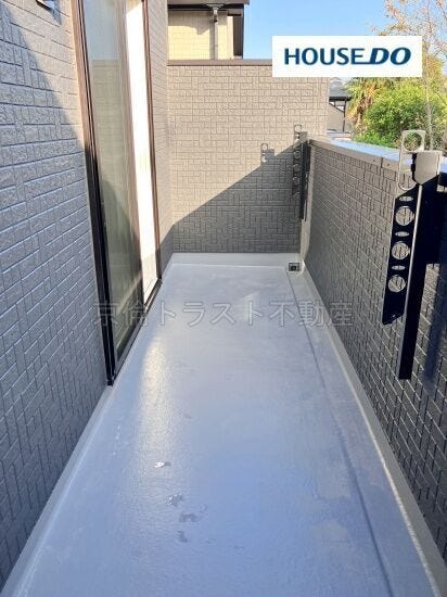 洗濯物がしっかり乾く南向きのバルコニー!