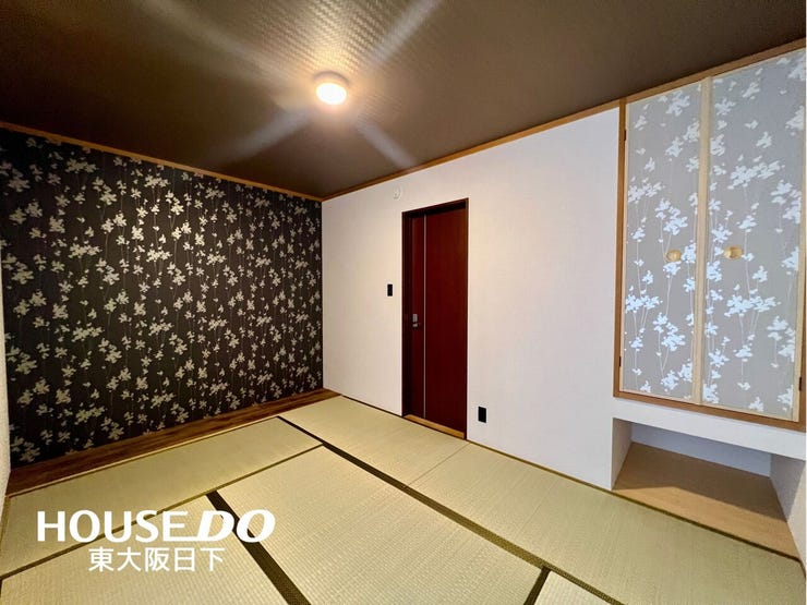 和室:畳は吸音・吸湿に優れているので、お子様の遊び場や客間におすすめです!一家に一部屋あると便利な和室です♪