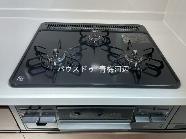 三口コンロ